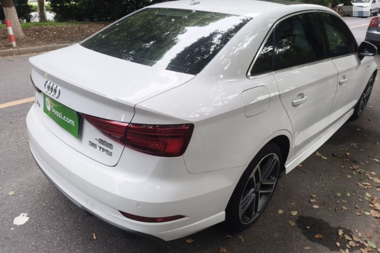 Used Audi A3 2018 30th Anniversary Edition Limousine 35 TFSI Sport Model Rear Right 45 Deg