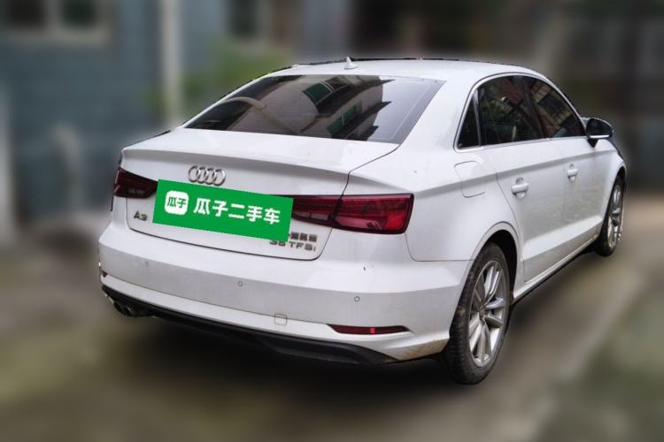 Used Audi A3 2018 30th Anniversary Edition Limousine 35 TFSI Ambition Model Rear Right 45 Deg