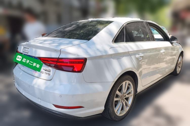 Used Audi A3 2018 30th Anniversary Edition Limousine 35 TFSI Ambition Model Rear Right 45 Deg