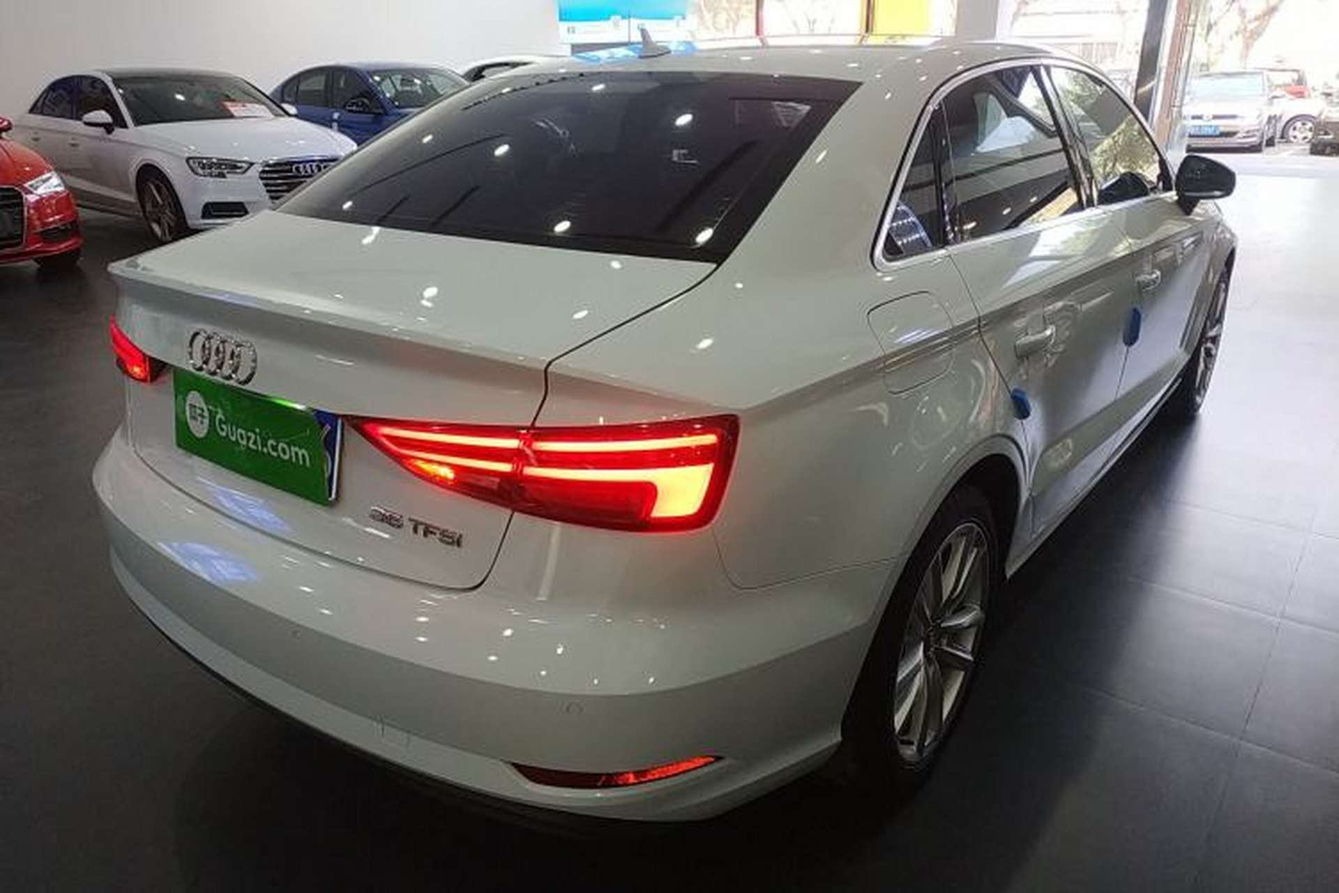 Used Audi A3 2018 30th Anniversary Edition Limousine 35 TFSI Ambition Model Rear Right 45 Deg