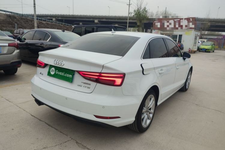Used Audi A3 2018 30th Anniversary Edition Limousine 35 TFSI Ambition Model Rear Right 45 Deg
