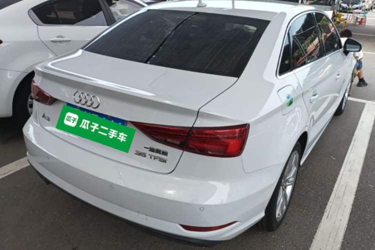 Used Audi A3 2018 30th Anniversary Edition Limousine 35 TFSI Ambition Model Rear Right 45 Deg