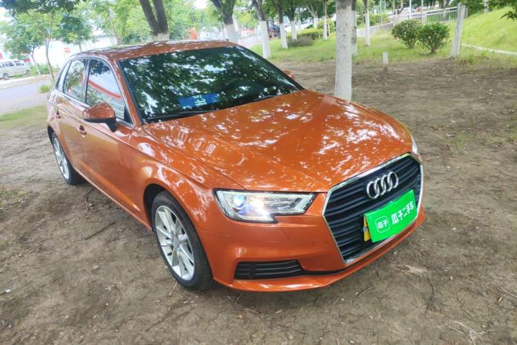 Used Audi A3 2018 30th Anniversary Edition Sportback 35 TFSI Ambition Model Front Right 45 Deg