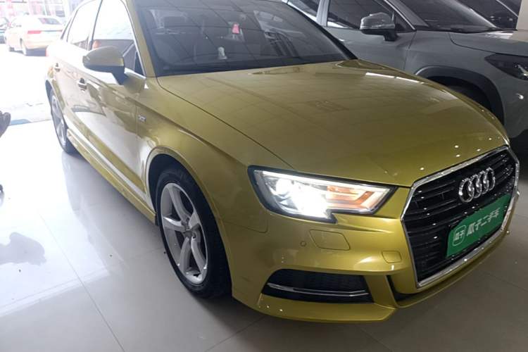 Used Audi A3 2018 30th Anniversary Edition Limousine 35 TFSI Fashion Model Front Right 45 Deg