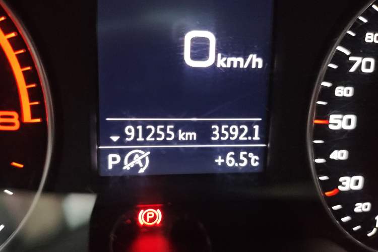 Used Audi A3 2018 30th Anniversary Edition Sportback 35 TFSI Style Model Odometer Close Up