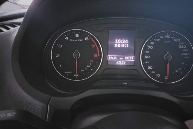Used Audi A3 2018 30th Anniversary Edition Limousine 35 TFSI Ambition Model Odometer Close Up