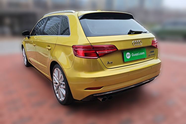 Used Audi A3 2018 30th Anniversary Edition Sportback 35 TFSI Style Model Rear Left 45 Deg