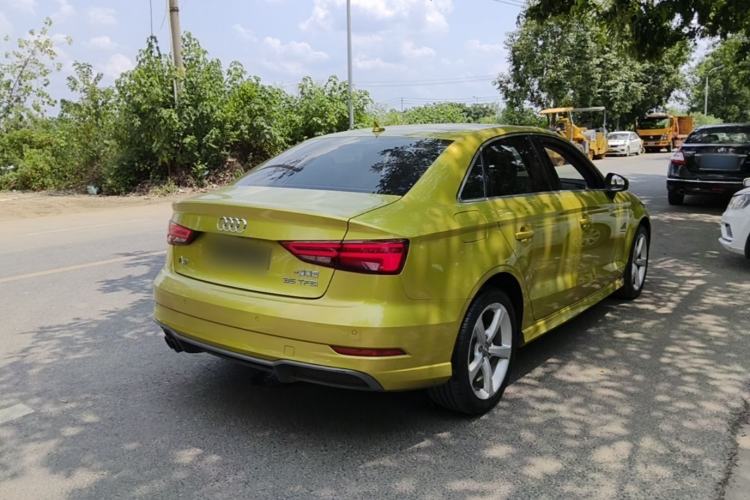 Used Audi A3 2018 30th Anniversary Edition Limousine 35 TFSI Fashion Model Rear Right 45 Deg
