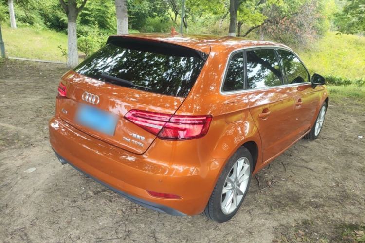 Used Audi A3 2018 30th Anniversary Edition Sportback 35 TFSI Ambition Model Rear Right 45 Deg