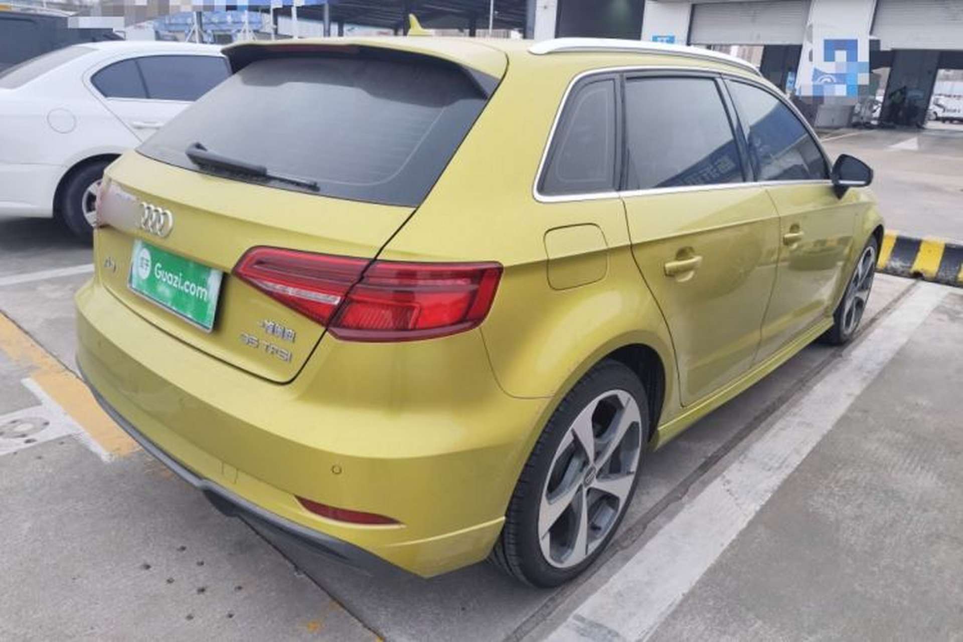 Used Audi A3 2018 30th Anniversary Edition Sportback 35 TFSI Sport Model Rear Right 45 Deg