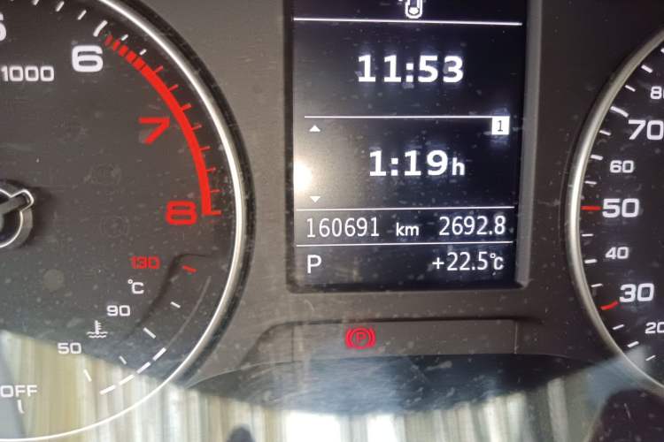 Used Audi A3 2019 Limousine 35 TFSI Ambition China VI Odometer Close Up
