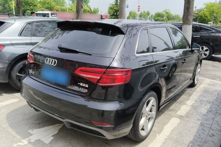 Used Audi A3 2019 Sportback 35 TFSI Fashion Edition China VI Emission Standard Rear Right 45 Deg
