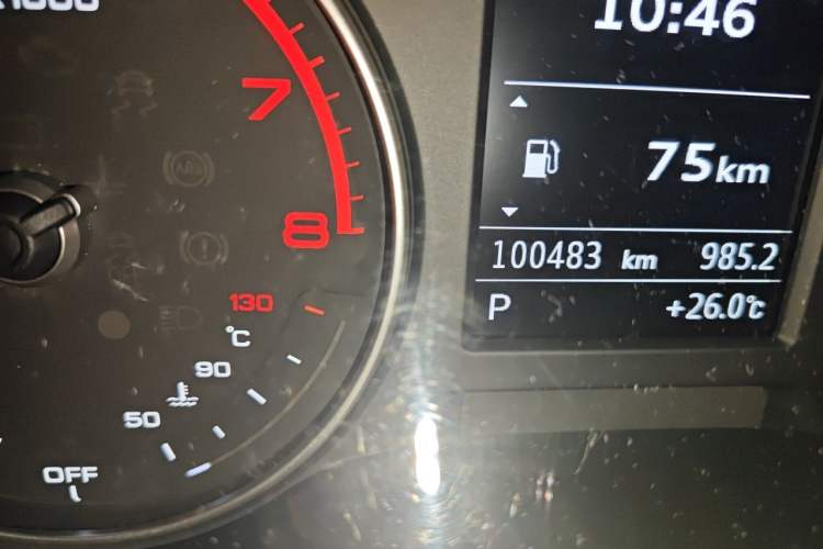 Used Audi A3 2019 Limousine 35 TFSI Ambition China V Odometer Close Up