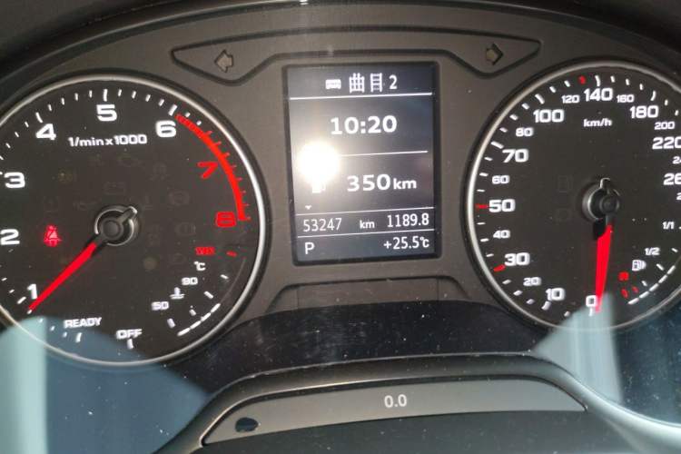 Used Audi A3 2019 Limousine 35 TFSI Ambition China VI Odometer Close Up