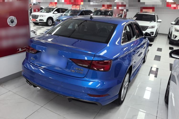 Used Audi A3 2019 Limousine 35 TFSI Fashion Edition China VI Emission Standard Rear Right 45 Deg