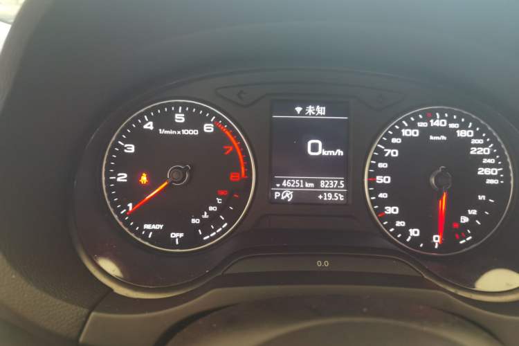Used Audi A3 2019 Limousine 35 TFSI Fashion Edition China VI Emission Standard Instrument Cluster
