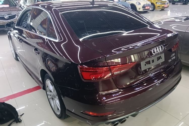 Used Audi A3 2019 Limousine 35 TFSI Fashion Edition China VI Emission Standard Rear Left 45 Deg