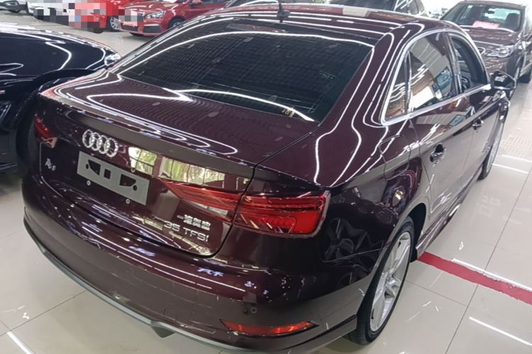 Used Audi A3 2019 Limousine 35 TFSI Fashion Edition China VI Emission Standard Rear Right 45 Deg