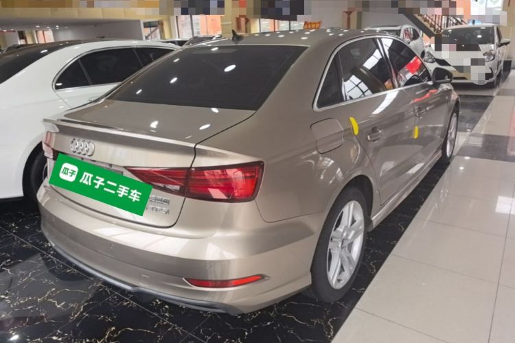 Used Audi A3 2019 Limousine 35 TFSI Fashion Edition China V standard Rear Right 45 Deg