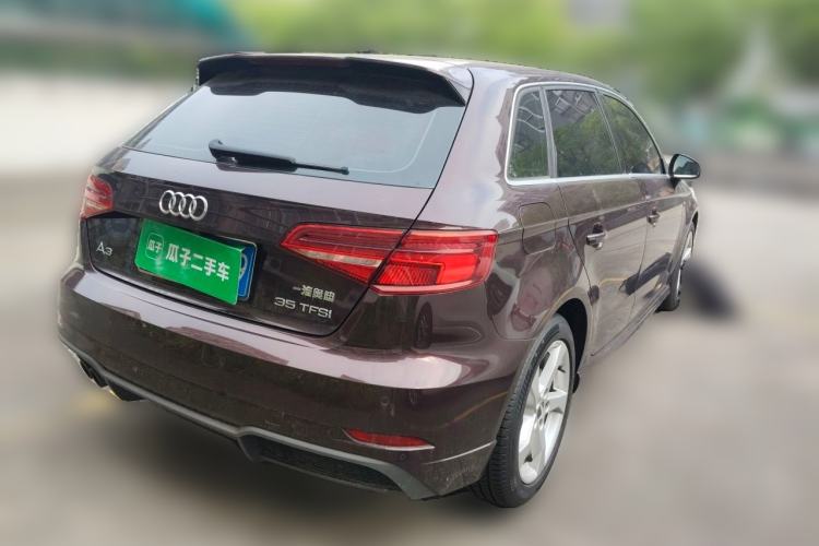 Used Audi A3 2019 Sportback 35 TFSI Fashion Edition China V Rear Right 45 Deg