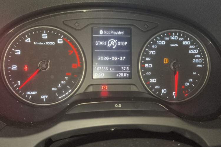 Used Audi A3 2019 Limousine 40 TFSI Sport Version China V Emission Standard Odometer Close Up