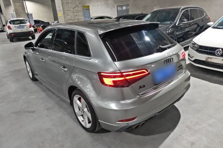 Used Audi A3 2019 Sportback 35 TFSI Fashion Edition China VI Emission Standard Rear Left 45 Deg