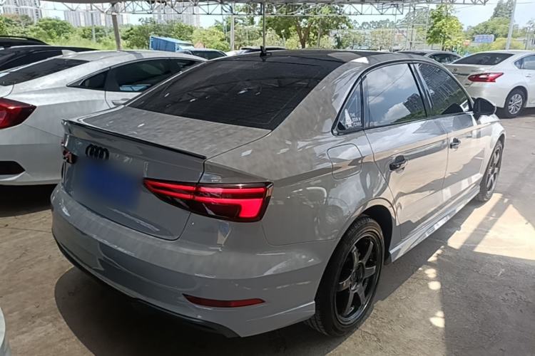 Used Audi A3 2019 Limousine 35 TFSI Fashion Edition China VI Emission Standard Rear Right 45 Deg