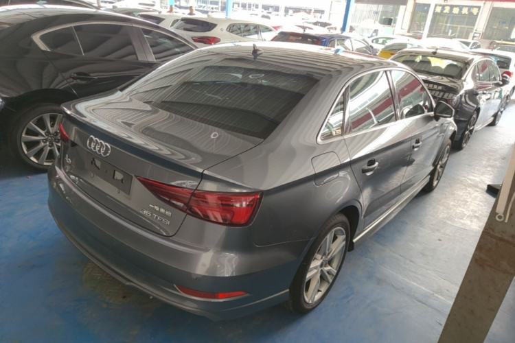 Used Audi A3 2019 Limousine 35 TFSI Fashion Edition China VI Emission Standard Rear Right 45 Deg