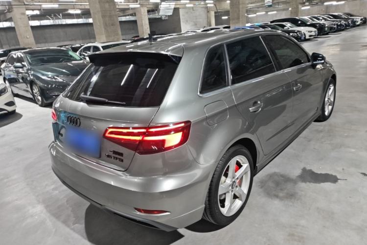 Used Audi A3 2019 Sportback 35 TFSI Fashion Edition China VI Emission Standard Rear Right 45 Deg