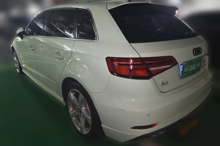 Used Audi A3 2019 Sportback 35 TFSI Fashion Edition China VI Emission Standard Rear Left 45 Deg