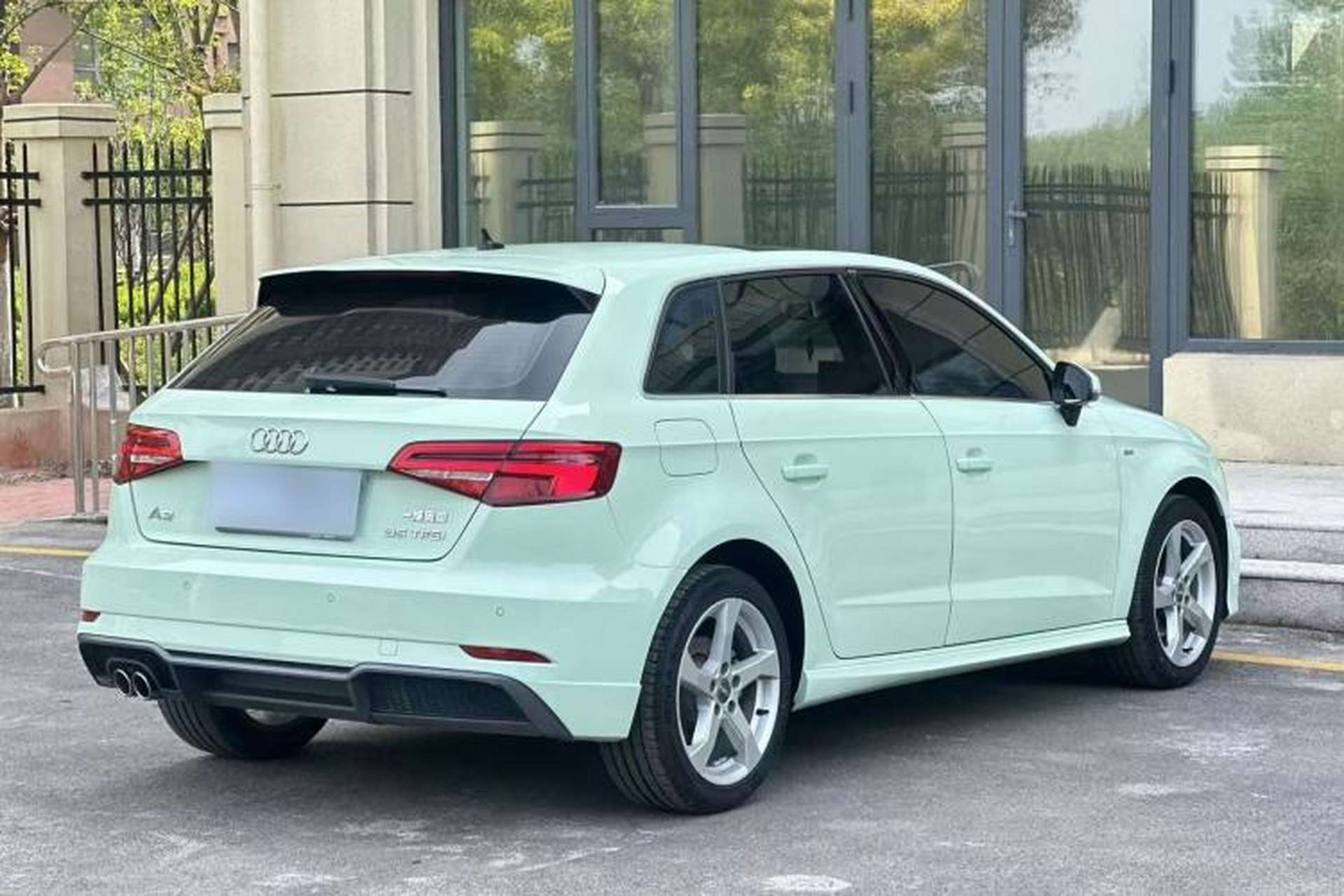 Used Audi A3 2019 Sportback 35 TFSI Fashion Edition China V Rear Right 45 Deg