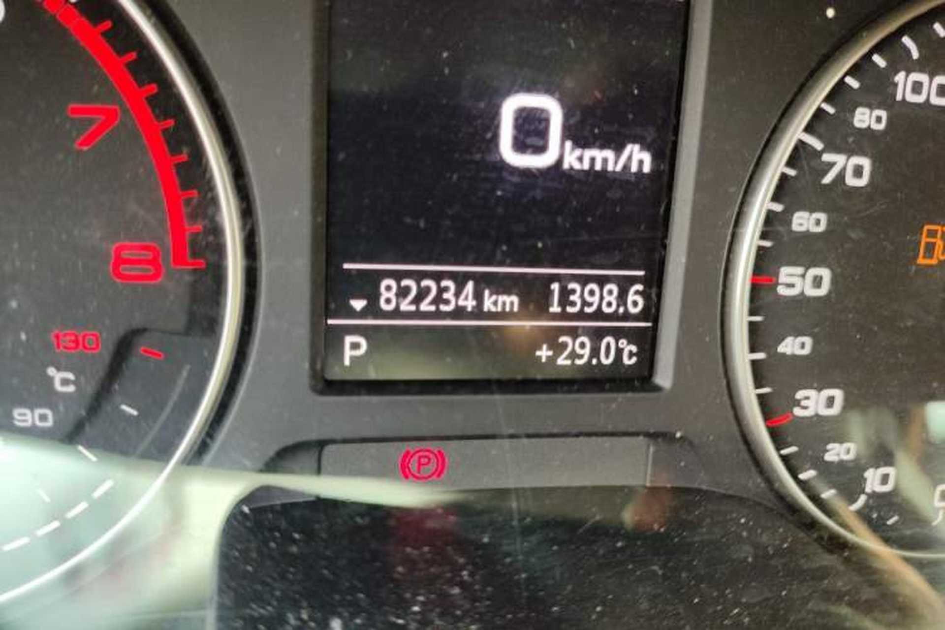Used Audi A3 2019 Sportback 35 TFSI Sporty Version China VI Odometer Close Up