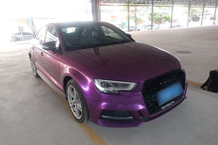 Used Audi A3 2019 Limousine 35 TFSI Fashion Edition China VI Emission Standard Front Right 45 Deg
