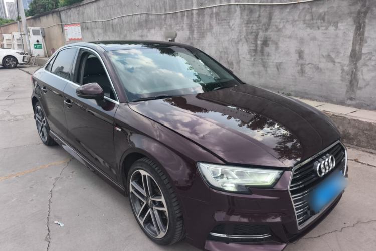 Used Audi A3 2019 Limousine 35 TFSI Fashion Edition China V standard Front Right 45 Deg