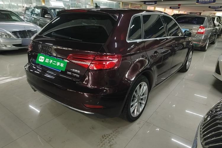 Used Audi A3 2019 Sportback 35 TFSI Ambition China V Rear Right 45 Deg