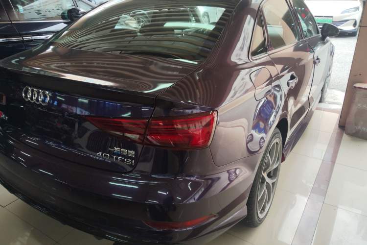 Used Audi A3 2019 Limousine 40 TFSI Sport Version China V Emission Standard Rear Right 45 Deg