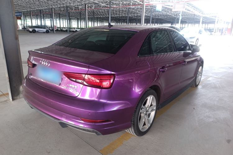 Used Audi A3 2019 Limousine 35 TFSI Fashion Edition China VI Emission Standard Rear Right 45 Deg