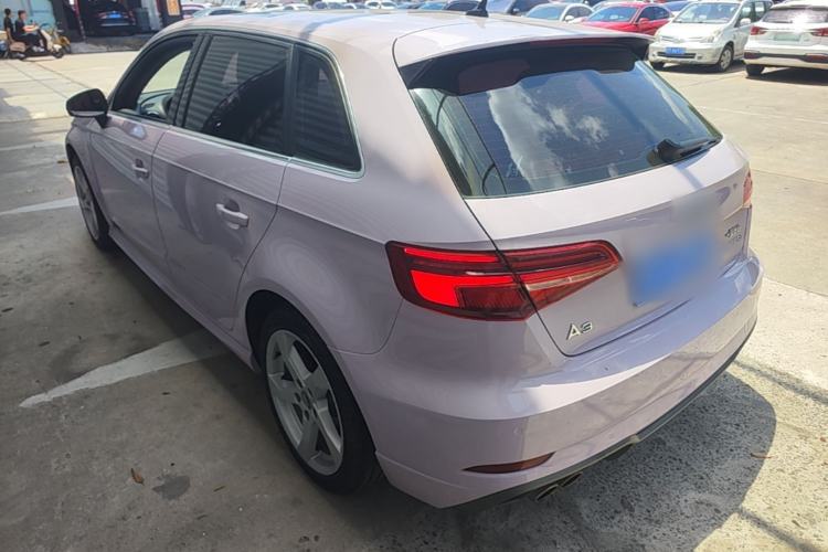 Used Audi A3 2019 Sportback 35 TFSI Fashion Edition China VI Emission Standard Rear Left 45 Deg