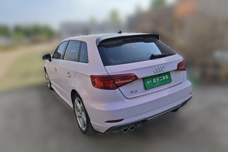 Used Audi A3 2019 Sportback 35 TFSI Fashion Edition China VI Emission Standard Rear Left 45 Deg