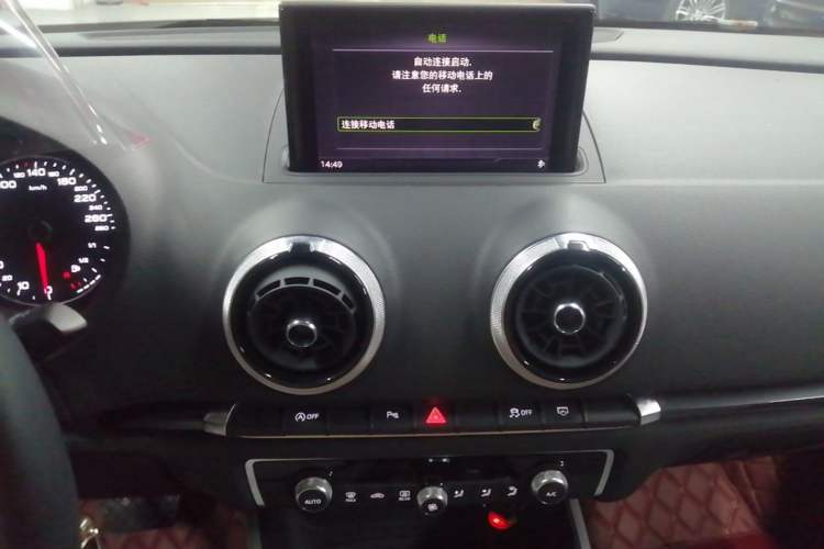 Used Audi A3 2019 Limousine 35 TFSI Fashion Edition China VI Emission Standard Audio And AC Panel