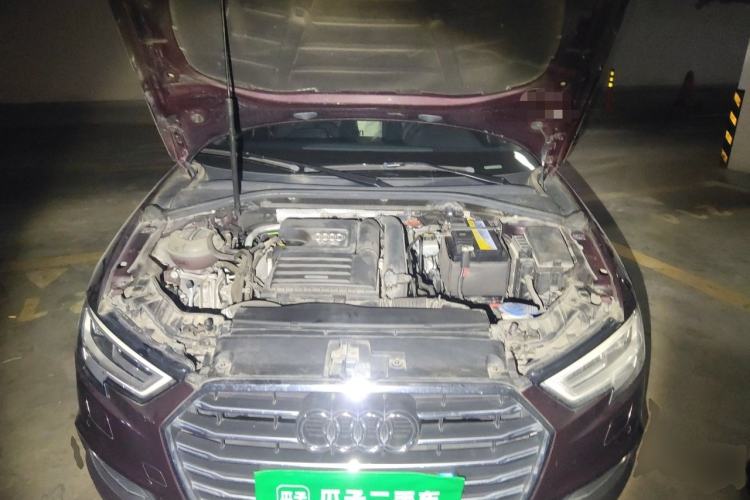 Used Audi A3 2019 Limousine 35 TFSI Style Version China V Emission Standard Engine Bay