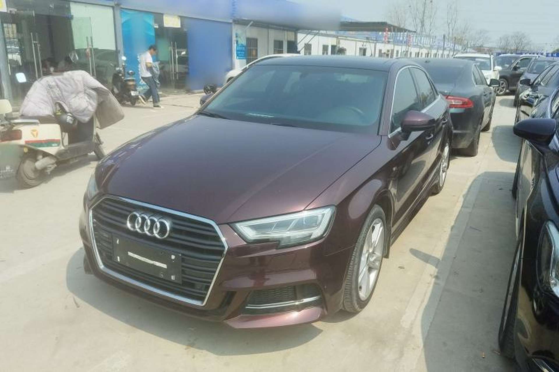 Used Audi A3 2019 Limousine 35 TFSI Fashion Edition China V standard Front Left 45 Deg