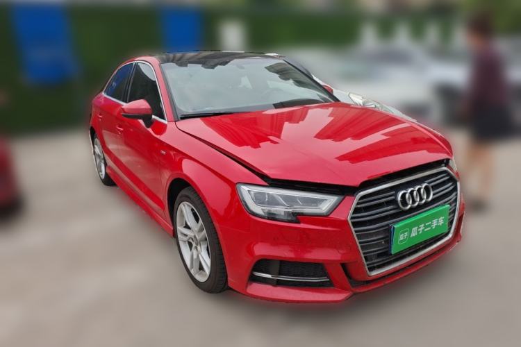Used Audi A3 2019 Limousine 35 TFSI Fashion Edition China VI Emission Standard Front Right 45 Deg