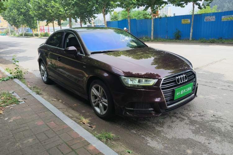 Used Audi A3 2019 Limousine 35 TFSI Fashion Edition China V standard Front Right 45 Deg