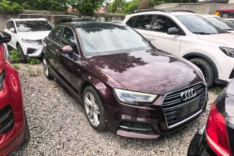 Used Audi A3 2019 Limousine 35 TFSI Fashion Edition China V standard Front Right 45 Deg
