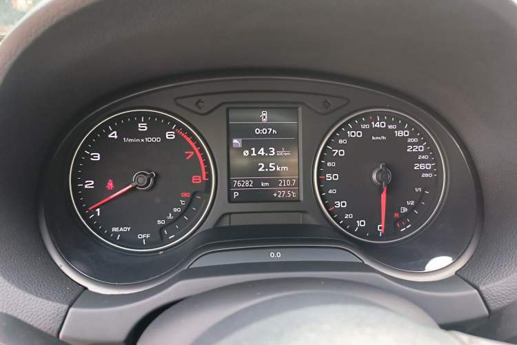 Used Audi A3 2019 Limousine 35 TFSI Fashion Edition China VI Emission Standard Instrument Cluster