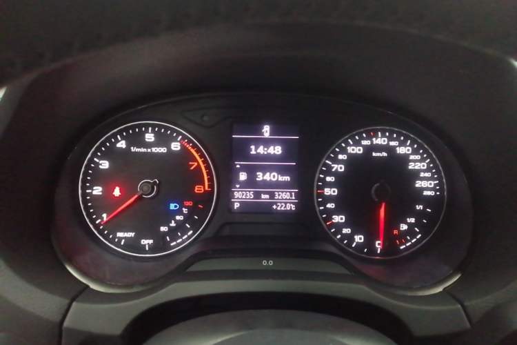 Used Audi A3 2019 Limousine 35 TFSI Fashion Edition China VI Emission Standard Instrument Cluster