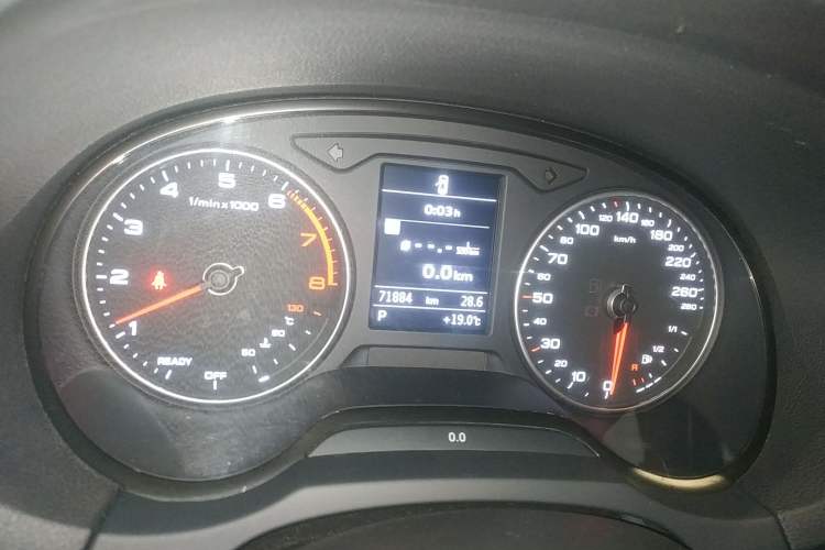 Used Audi A3 2019 Limousine 35 TFSI Fashion Edition China V standard Instrument Cluster
