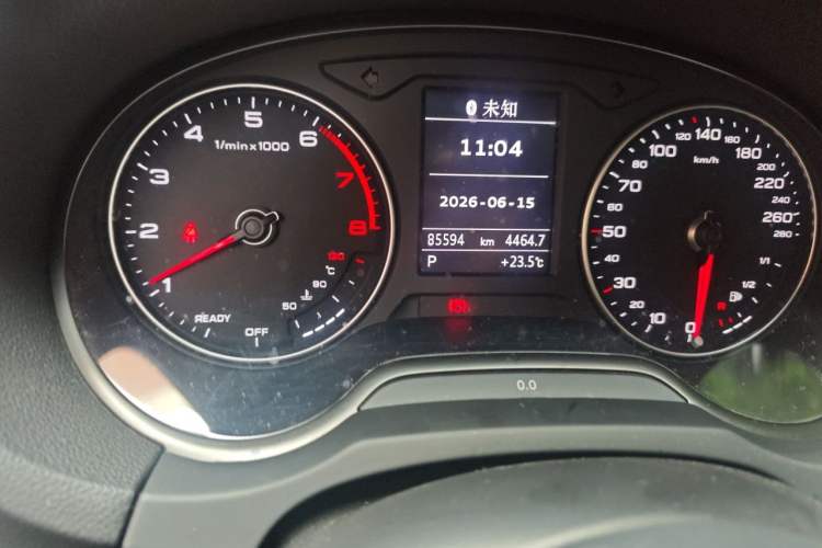Used Audi A3 2019 Limousine 35 TFSI Fashion Edition China V standard Odometer Close Up