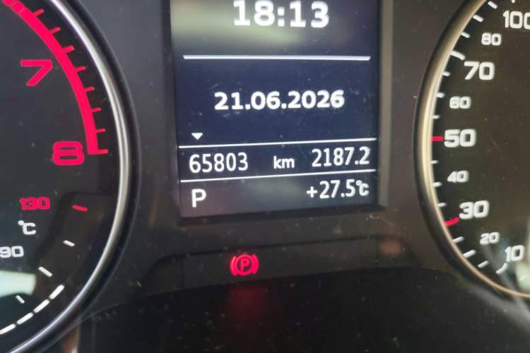 Used Audi A3 2019 Limousine 35 TFSI Fashion Edition China V standard Odometer Close Up